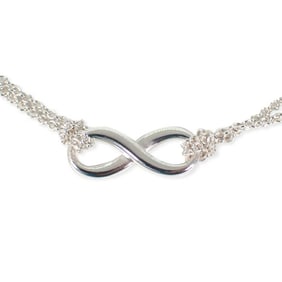 TIFFANY Tiffany 925 infinity pendant necklace