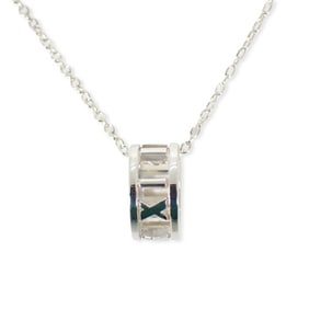 TIFFANY 925 Atlas Pendant Necklace j9-7