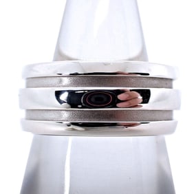 TIFFANY 925 Double Line Ring Size 11