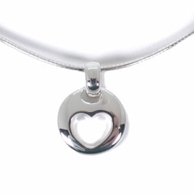 TIFFANY Tiffany 925 Heart Omega Necklace