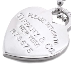 TIFFANY 925 Return to Heart Tag Long Pendant