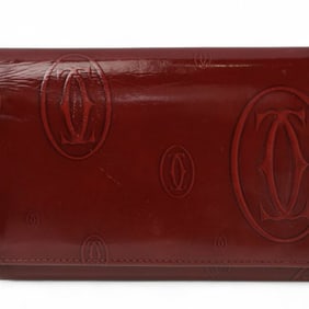 Cartier Wallet Folding Happy Birthday Bordeaux