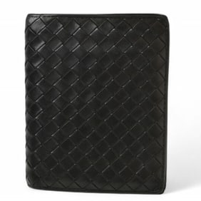 Bottega Veneta Wallet Bi-fold BOTTEGA VENETA Folding Intrecciato Black 169731