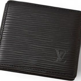 Louis Vuitton Coin Case, Purse, LOUIS VUITTON Epi Portemonnay Boite Black M63692