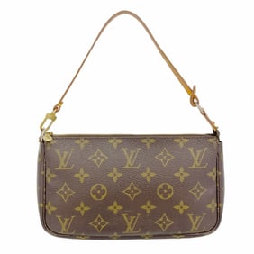 Louis Vuitton Pouch Monogram Pochette Accessoires M51980 Brown Women's P981280