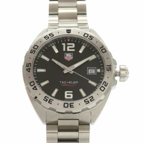 TAG Heuer Formula 1 WAZ1112 SS Black Quartz Watch Dial 1579TAG HEUER