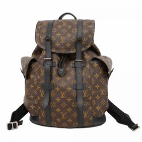Louis Vuitton Backpack/Daypack Monogram Macassar Christopher MM M43735 Brown Men's P991297
