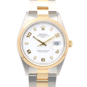 Rolex Date Oyster Perpetual Watch Stainless Steel 15203 Automatic Men's P Series 2000 Model Jumping