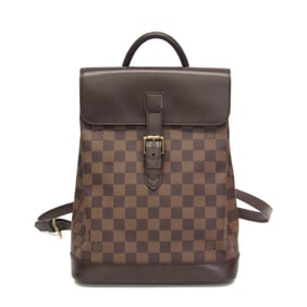 Louis Vuitton Damier Soho N51132 Women's Backpack Ebene