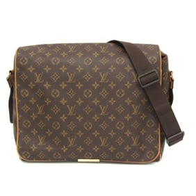 Louis Vuitton Monogram Abbess M45257 Women,Men Messenger Bag,Shoulder Bag Brown