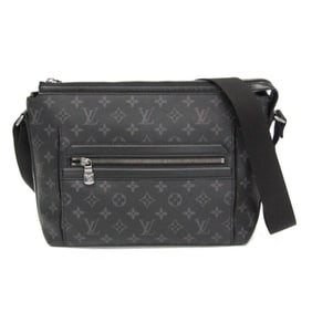 Louis Vuitton Monogram Eclipse Odyssey Messenger PM M44223 Men's Messenger Bag,Shoulder Bag Black