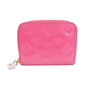 Louis Vuitton Monogram Vernis Zippy Coin Purse M82976 Women's Vernis Coin Purse/coin Case Pink