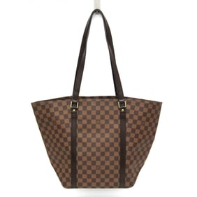 Louis Vuitton Damier Sac Shopping Optional Order Women,Men Shoulder Bag,Tote Bag Brown