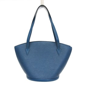 Louis Vuitton Epi Saint-Jacques Shopping M52265 Women's Shoulder Bag Toledo Blue