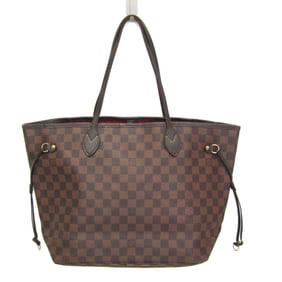 Louis Vuitton Damier Neverfull MM N51105 Women's Tote Bag Brown