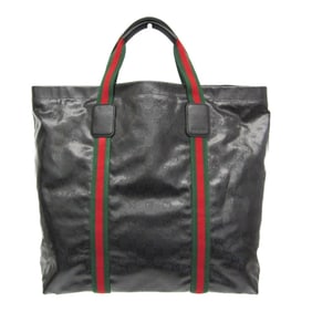 Gucci GG Crystal Large Tote Bag With Web Detail 763287 Men,Women GG Crystal Handbag,Tote Bag Black