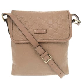 Gucci Guccissima 223666 Pink Beige Shoulder Bag 1375GUCCI