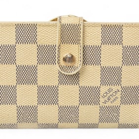 Louis Vuitton Wallet Damier Azur LOUIS VUITTON Portefeuille Viennois N61676
