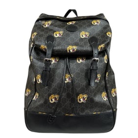 Gucci Tiger Medium Backpack Interlocking G Backpack/Daypack GG Supreme Canvas 696013 Men's GUCCI