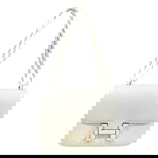 Hermes Constance III 23 Shoulder Bag White Women's HERMES: Category: SizeSize (HxWxD): 18cm x 22.5cm x 6.5cm / 7.08'' x 8.85'' x 2.55''Strap Length: 50cm - 84cm / 19.68'' - 33.07''Category: DesignType: Shoulder bagColor: WhiteGender: WomenClosure: FastenerMat