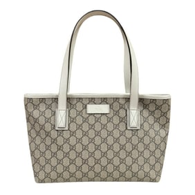 Gucci GG Supreme Tote Bag Canvas 211138 Beige Women's GUCCI