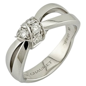 Chaumet Lien Seduction Ring, size 12.5, 18k gold, diamond, for women,