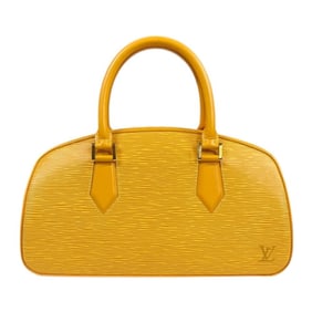 Louis Vuitton Jasmine Epi Handbag Leather M52089 Yellow Women's LOUIS VUITTON