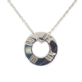 TIFFANY 925 Atlas Pendant Necklace j9-9