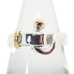 TIFFANY 925 750 Hook & Eye Ring Size 14
