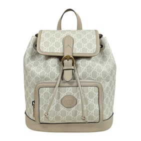 Gucci Interlocking G Backpack/Daypack GG Supreme Canvas 674147 Women's GUCCI