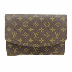Louis Vuitton Clutch Bag Monogram Pochette Lava 23 M51940 Brown Women's P980791