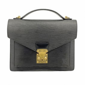 Louis Vuitton Handbag Epi Monceau M52122 Noir Ladies P981287