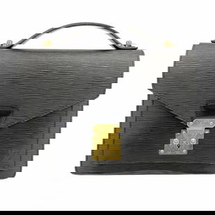 Louis Vuitton Handbag Epi Monceau M52122 Noir Ladies P981287: Category: DesignType: HandbagColor: NoirGender: WomenCategory: GeneralBrand: Louis VuittonSection: ConditionRanking: Rank AB Used - Traces of usage, scratches / dirt can be seen but generally in good