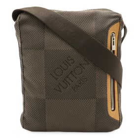 LOUIS VUITTON Damier Geant Citadan PM Shoulder Bag Canvas Tail M93043
