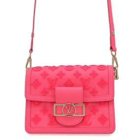 Louis Vuitton Shoulder Bag Monogram Tufted Dauphine MINI M20747 LOUIS VUITTON