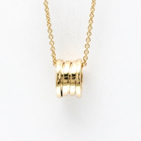 Bvlgari B.zero1 Pink Gold (18K) No Stone Men,Women Fashion Pendant Necklace (Pink Gold)