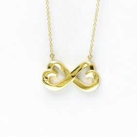 Tiffany Loving Heart Yellow Gold (18K) No Stone Men,Women Fashion Pendant Necklace (Gold)