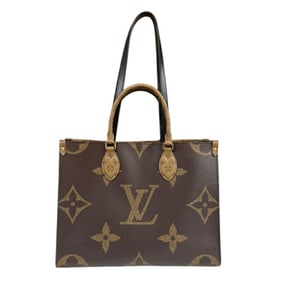 Louis Vuitton On the Go MM Monogram Giant Shoulder Bag Canvas M45321 Brown Women's LOUIS VUITTON