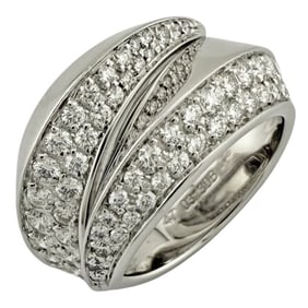 Cartier Panthere Glyph Ring, Size 7.5, 18K Gold, Diamond, Women's, CARTIER
