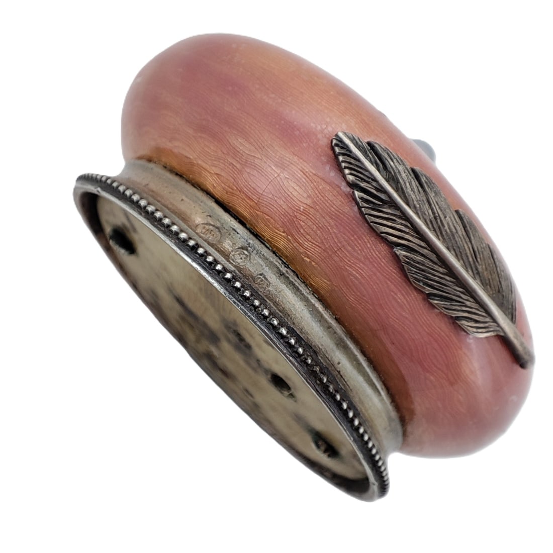 Antique Imperial Faberge Era Silver Guilloche