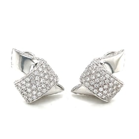 18k Diamond Earrings