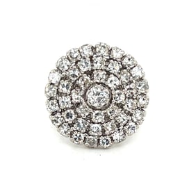 Art Deco Platinum Diamond Ring