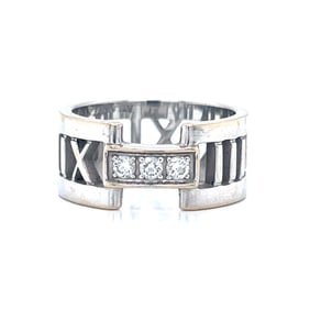18k Diamond Tiffany Ring