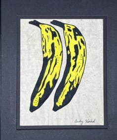 Andy Warhol Iconic Bananas
