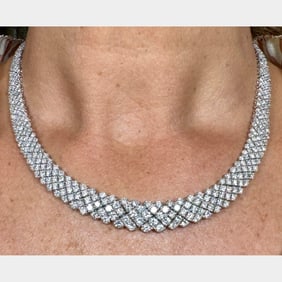 20.26 Ct. Diamond Necklace