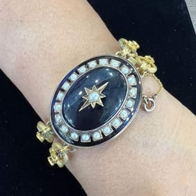 Victorian 14K Yellow Gold Bracelet