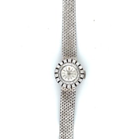 ETERNA 18K White Gold Ladies Cocktail Watch