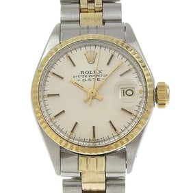 Rolex Oyster Perpetual Watch, Date, Caliber 1161 6517, Stainless Steel and 18K Yellow Gold,