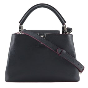 Louis Vuitton Capusines BB Handbag Parnassus M94517 x Taurillon Leather Cobalt/Fuchsia 2014