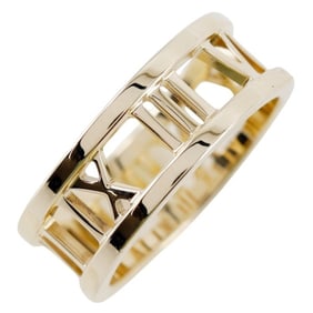 Tiffany & Co. Atlas Open Ring, Size 10, 18K Yellow Gold, Approx. 5.2g, Women's